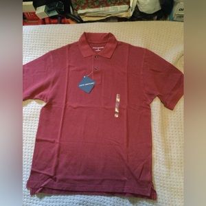 Mens John Ashford polo style knit shirt